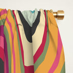 retro wave MANA Window Curtain Gallery Image 2