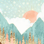 Winter Forest Vista Coffee Mug Gallery Image 2