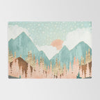 Winter Forest Vista Rug Gallery Image 2