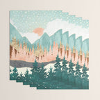 Winter Forest Vista Wrapping Paper Gallery Image 3