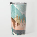 Winter Forest Vista Travel Mug Gallery Image 3