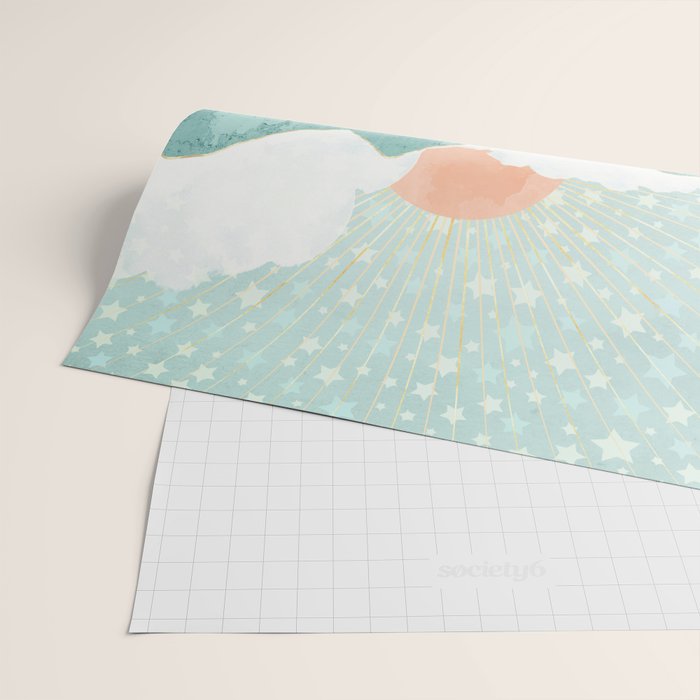 Winter Forest Vista Wrapping Paper Gallery Image 2
