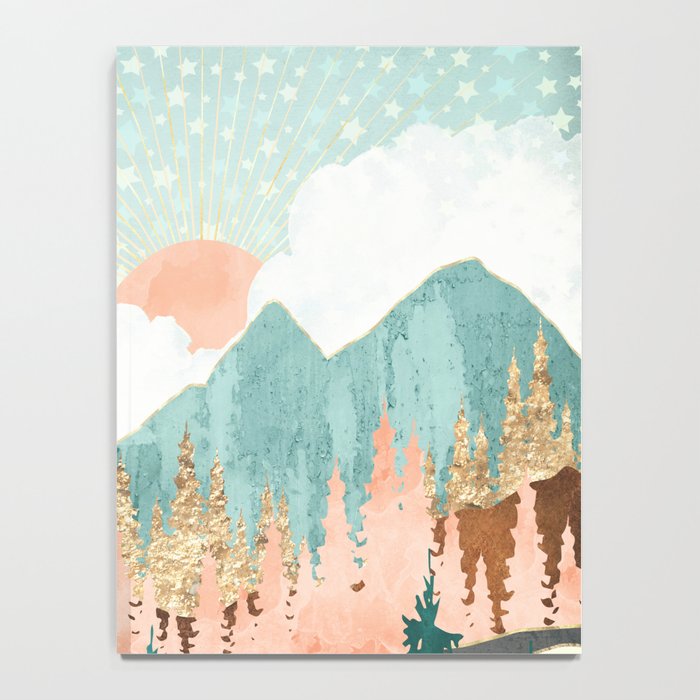 Winter Forest Vista Notebook Gallery Image 4