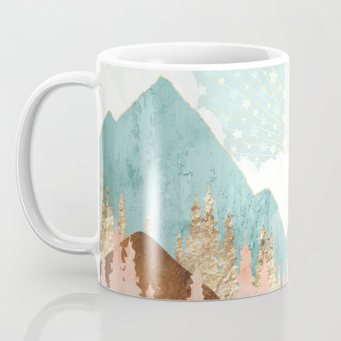 Winter Forest Vista Coffee Mug Gallery Image 3