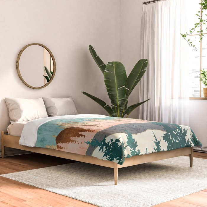 Winter Forest Vista Comforter Gallery Image 2