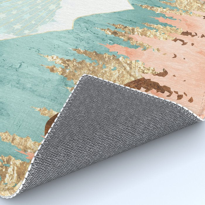 Winter Forest Vista Rug Gallery Image 4