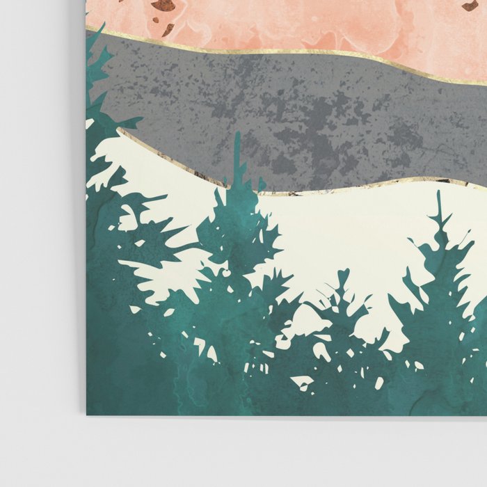 Winter Forest Vista Poster Gallery Image 3