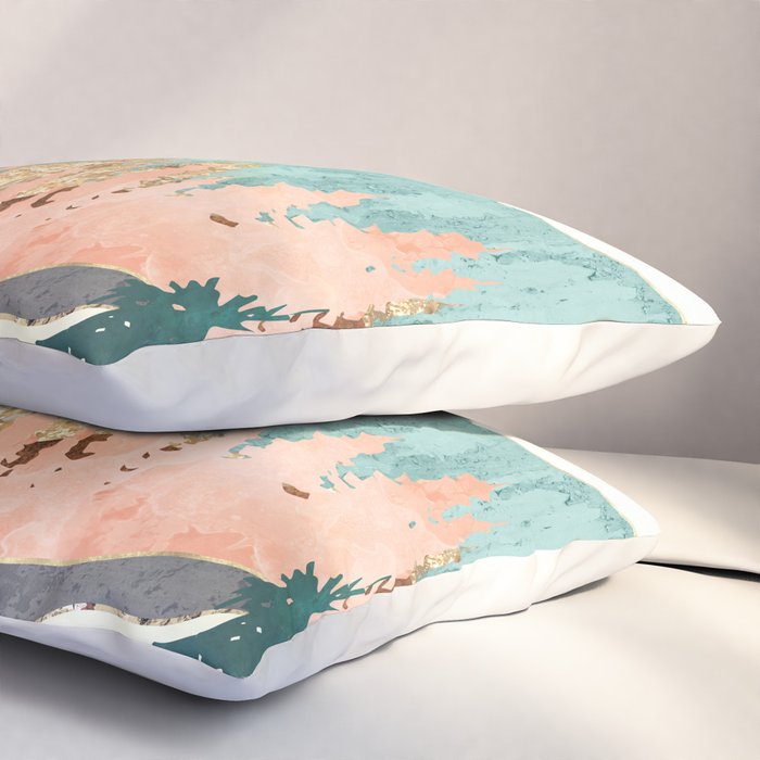 Winter Forest Vista Pillow Sham Gallery Image 3