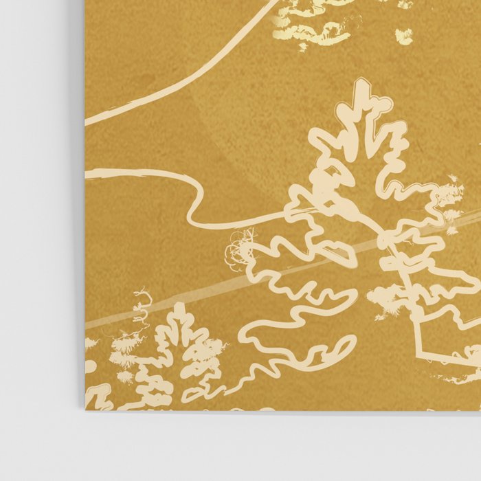 Minimalist Landscape Line Art III Poster Gallery Image 3