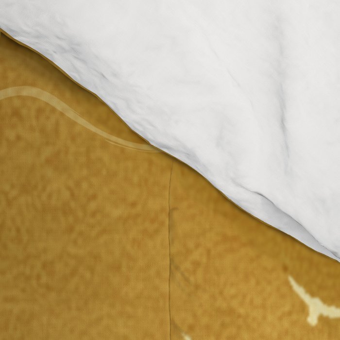 Minimalist Landscape Line Art III Comforter Gallery Image 4