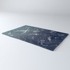 Cosmic Ocean  COLOR GRAD -  turquoise Rug Gallery Image 3