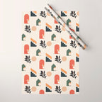 Hide and Seek Corgi Wrapping Paper Gallery Image 1