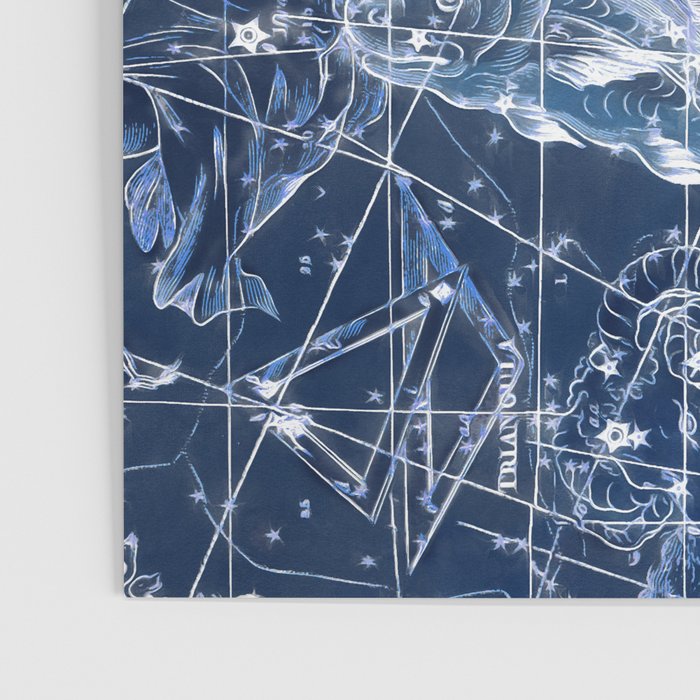 Pisces sky star map Poster Gallery Image 3