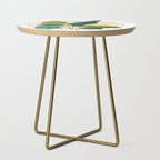 Opening Act Tropical Greenery Side Table Gallery Image 1