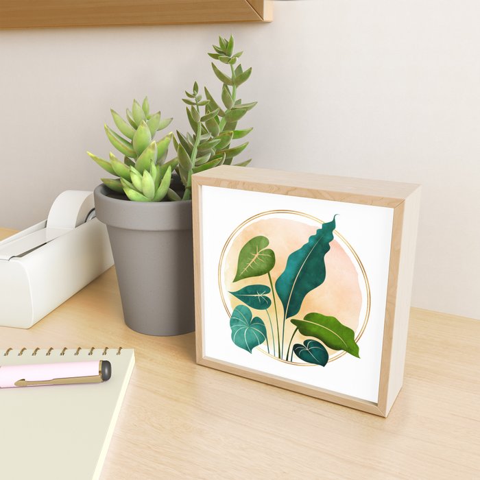 Opening Act Tropical Greenery Mini Art Print Gallery Image 2