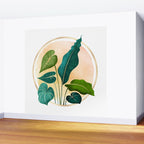 Opening Act Tropical Greenery Wall Mural Gallery Image 2