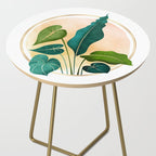 Opening Act Tropical Greenery Side Table Gallery Image 2