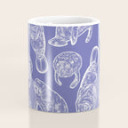Veri Peri Periwinkle Manatees Coffee Mug Gallery Image 4