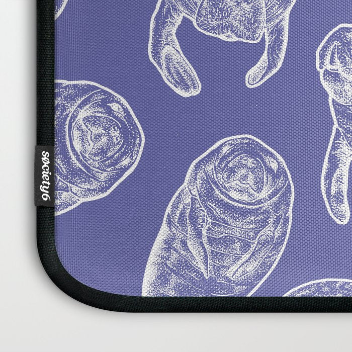 Veri Peri Periwinkle Manatees Laptop Sleeve Gallery Image 3