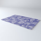 Veri Peri Periwinkle Manatees Rug Gallery Image 3