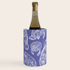 Veri Peri Periwinkle Manatees Wine Chiller Gallery Image 1