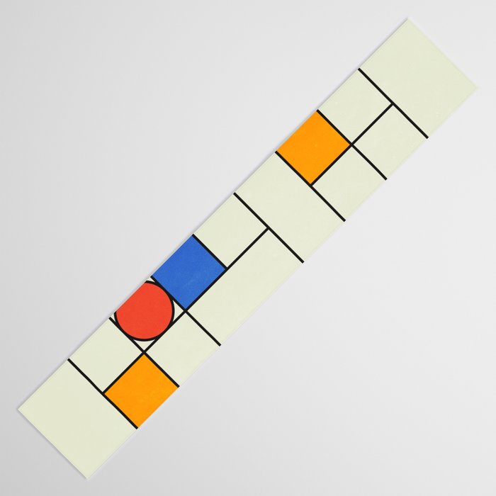 Bauhaus Blocks 02 Table Runner Gallery Image 3