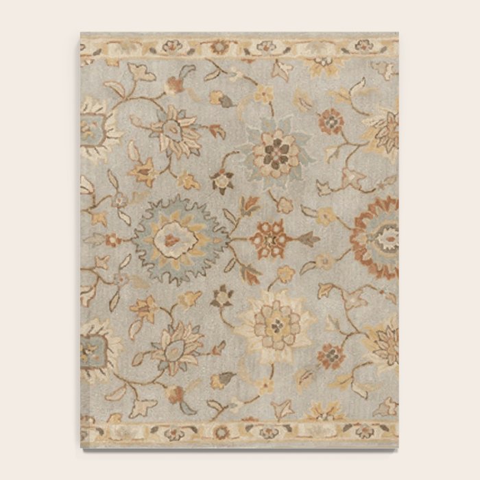 Antique Persian Floral Medallion Vector Painting Notebook Gallery Image 4