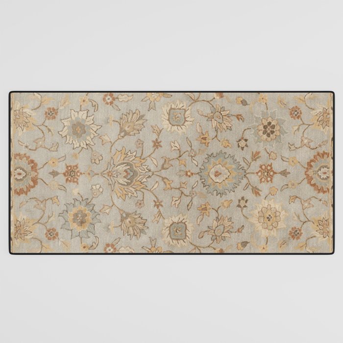 Antique Persian Floral Medallion Vector Painting Desk Mat Gallery Image 3