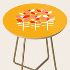 Florals Looking Up - Yellow Side Table Gallery Image 2