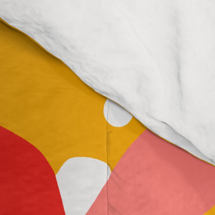 Florals Looking Up - Yellow Comforter Gallery Image 4