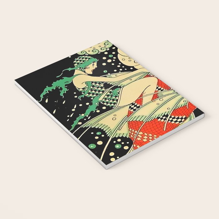 âWaterâ Art Deco By J Carlos Notebook Gallery Image 3