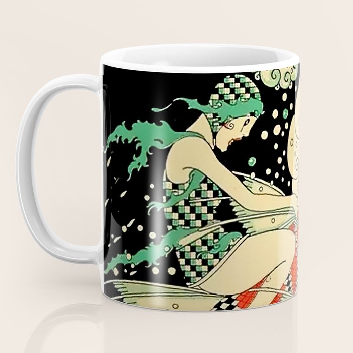 âWaterâ Art Deco By J Carlos Coffee Mug Gallery Image 3