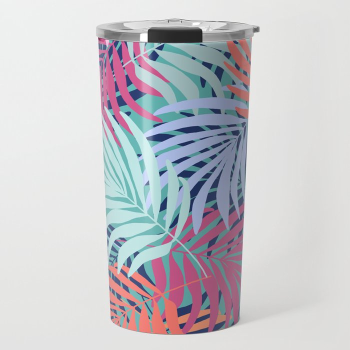 Tropical Forest - sunset Travel Mug Gallery Image 1