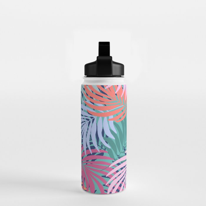 Tropical Forest - sunset Water Bottle Gallery Image 2
