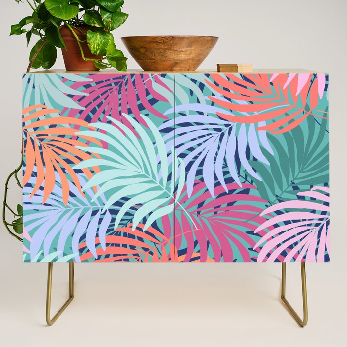 Tropical Forest - sunset Credenza Gallery Image 1