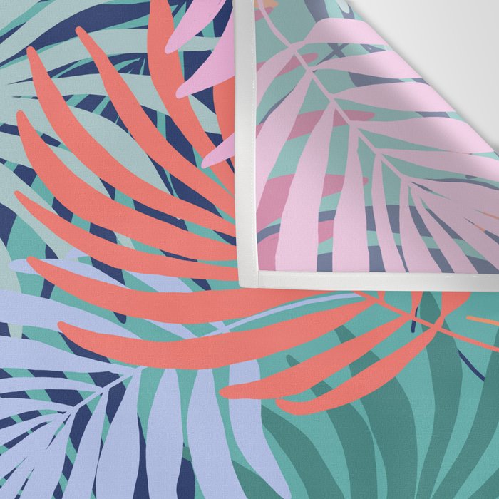 Tropical Forest - sunset Wall Tapestry Gallery Image 3