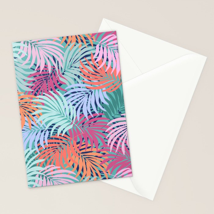 Tropical Forest - sunset Stationery Card Gallery Image 2