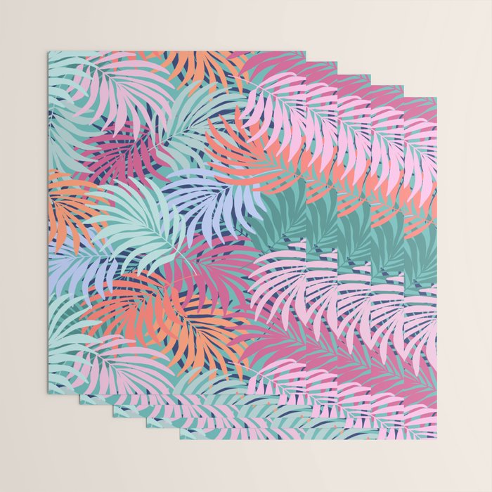 Tropical Forest - sunset Wrapping Paper Gallery Image 3