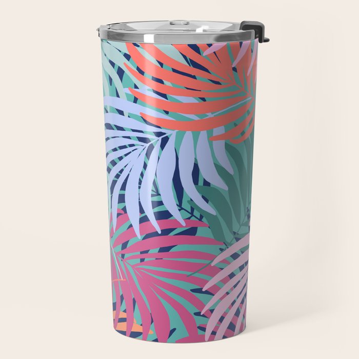 Tropical Forest - sunset Travel Mug Gallery Image 2