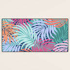 Tropical Forest - sunset Desk Mat Gallery Image 3