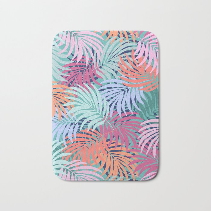 Tropical Forest - sunset Bath Mat Gallery Image 1