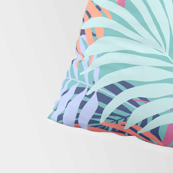 Tropical Forest - sunset Pillow Sham Gallery Image 4