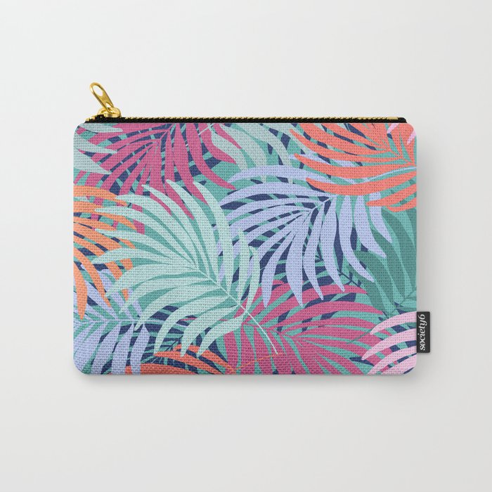 Tropical Forest - sunset Carry All Pouch Gallery Image 1