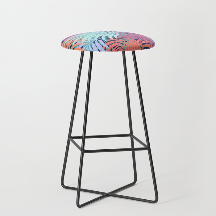 Tropical Forest - sunset Stool Gallery Image 1