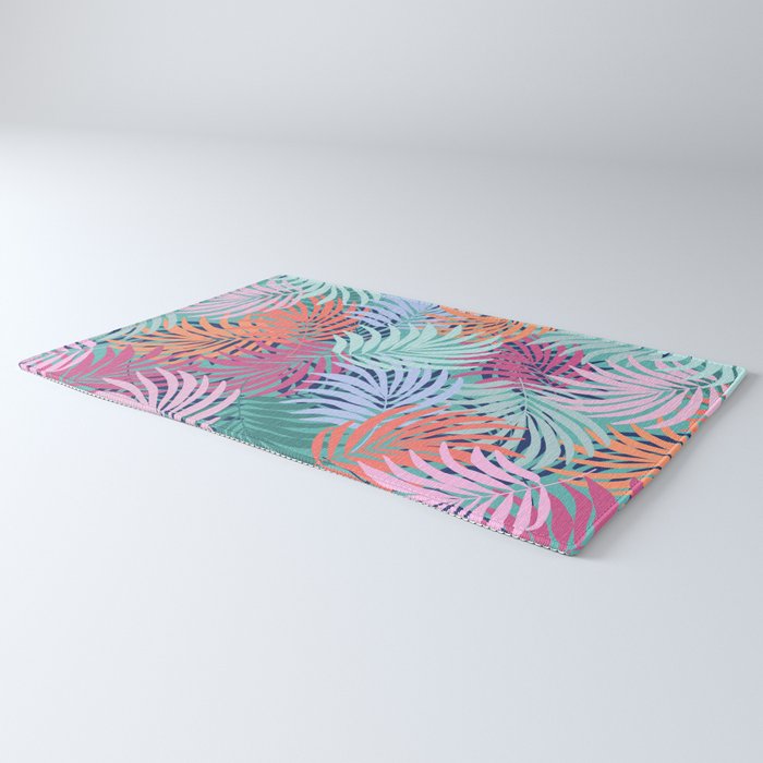 Tropical Forest - sunset Rug Gallery Image 3