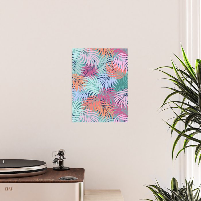 Tropical Forest - sunset Poster Gallery Image 2