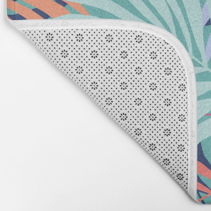 Tropical Forest - sunset Bath Mat Gallery Image 2