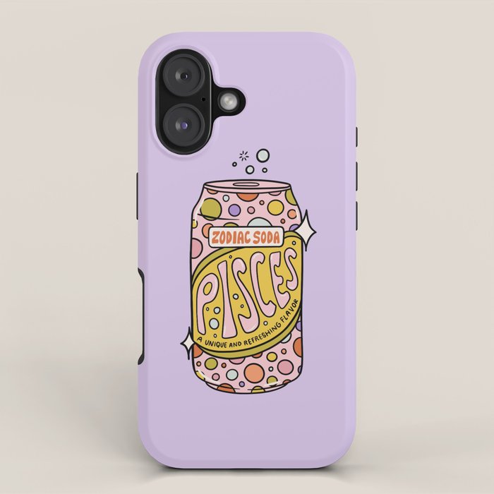Pisces Soda iPhone Case Gallery Image 1