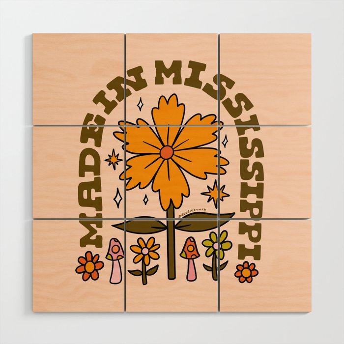 Made In Mississippi Wood Wall Art Gallery Image 1