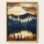 Fall Sunset Serving Tray Gallery Image 1